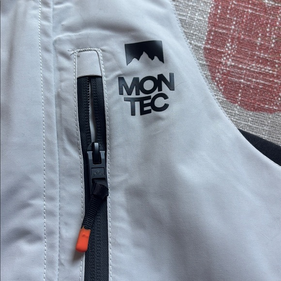 Montec Bibs an Jacket Set XS Pink and Gray - Picture 5 of 7